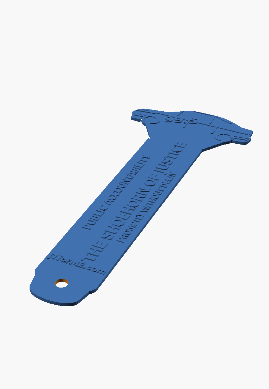 The Bookmark of Justice STL preview