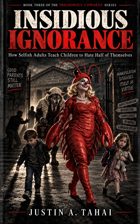 Insidious Ignorance — Book Three of TREASONOUS COWARDS, by Justin A. Tahai