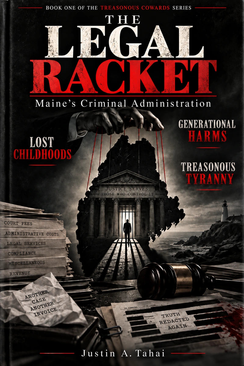 The Legal Racket — Book One of TREASONOUS COWARDS, by Justin A. Tahai